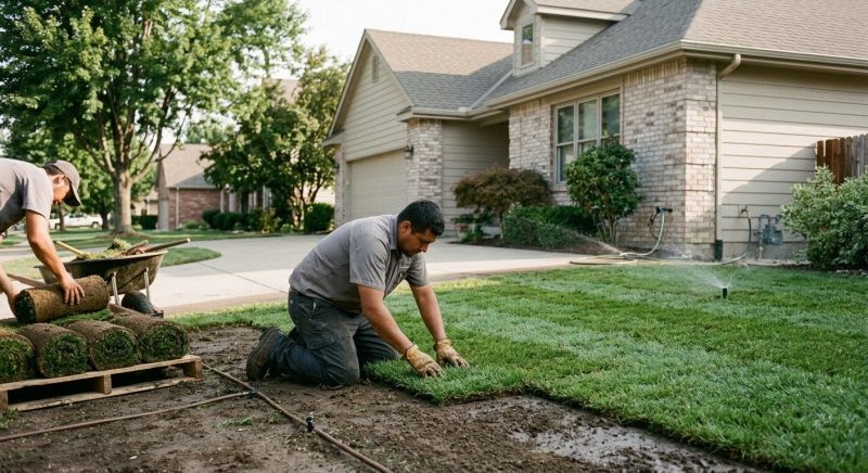 Bentgrass Sod Installation in Ventura County, CA