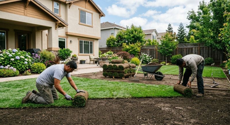 Bluegrass Sod Installation in Honolulu, HI