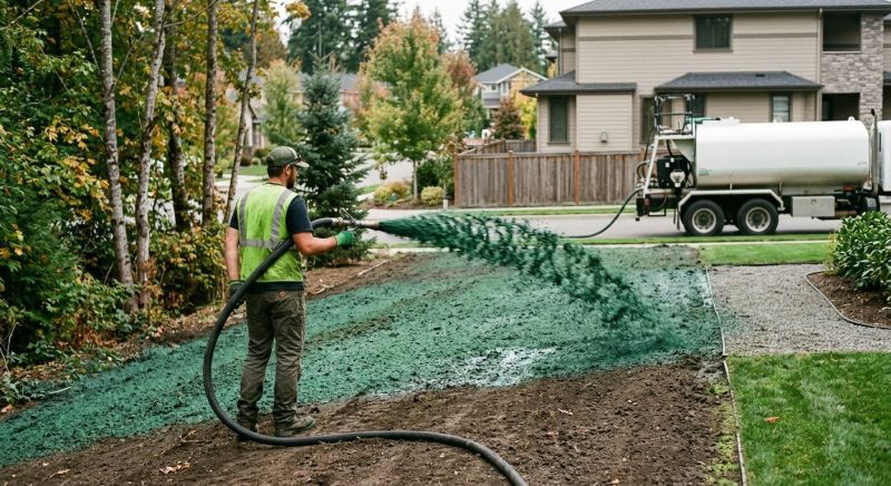 Grass Seed Spraying in Ventura County, CA