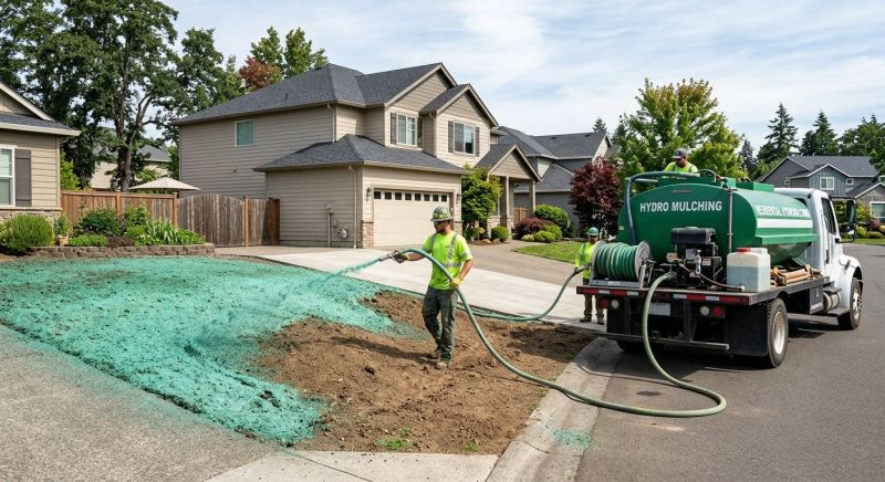 Residential Hydro Mulching in Ventura County, CA