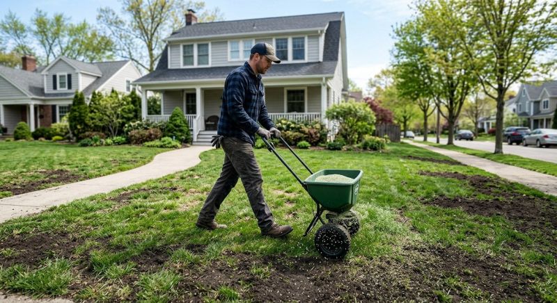 Residential Lawn Seeding in Ventura County, CA