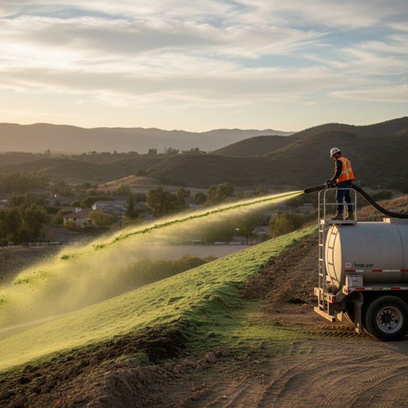 Slope Hydroseeding in Ventura County, CA