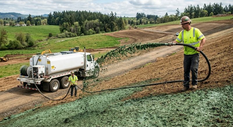 Slope Hydroseeding in Ventura County, CA