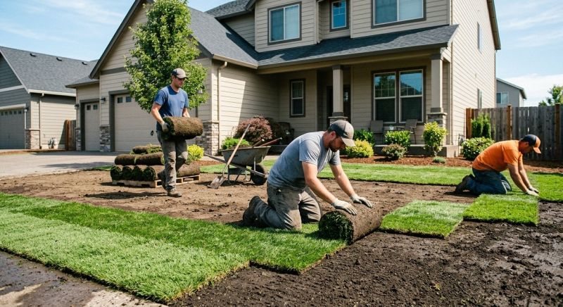 Sodding Service in Aiken, SC