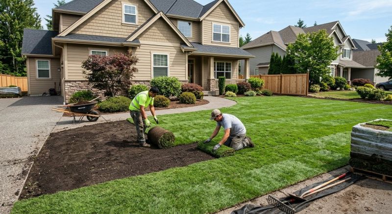Yard Sodding in Aiken, SC
